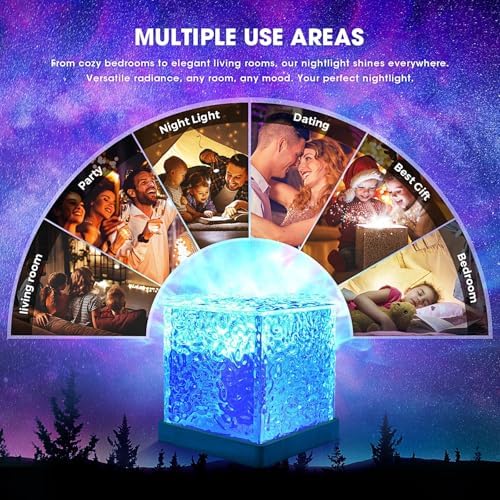 Water Ripple Lamp – 16 Color Modes