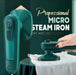 Portable Mini Electric Steam Iron – Handheld Garment Steamer For Clothes | 40w Ceramic Soleplate, Travel-friendly, 80ml Water Tank