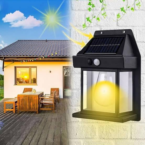 Solar wall Lamp available