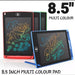 Writing Lcd Drawing 8.5 Inch Multicolor Screen Tablet