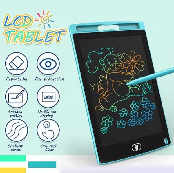 Writing Lcd Drawing 8.5 Inch Multicolor Screen Tablet